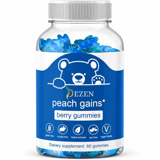 Bum Enhancement Gummies | Brazilian Bum Bum | Butt Enhancement Gummy | Peach Flavor
