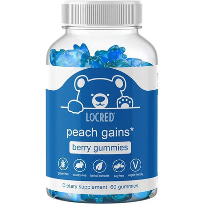 Peach Gummies for Bum Enhancement | Brazilian Bum Bum | Butt Enhancement Gummy DEZEN