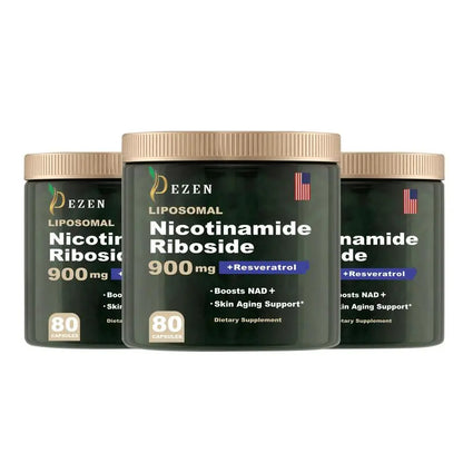 NAD Resveratrol | NAD+ Supplement | Liposomal Nicotinamide Riboside DEZEN