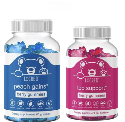 Natural Breast Enhancement Gummies and Butt Enhancing Gummies | Combo Pack DEZEN
