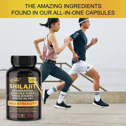 Sea Moss and Shilajit Capsule Combo Pack, 60 Count Each DEZEN