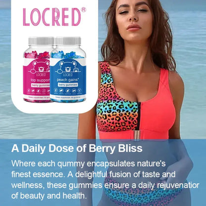 Natural Breast Enhancement Gummies and Butt Enhancing Gummies | Combo Pack DEZEN