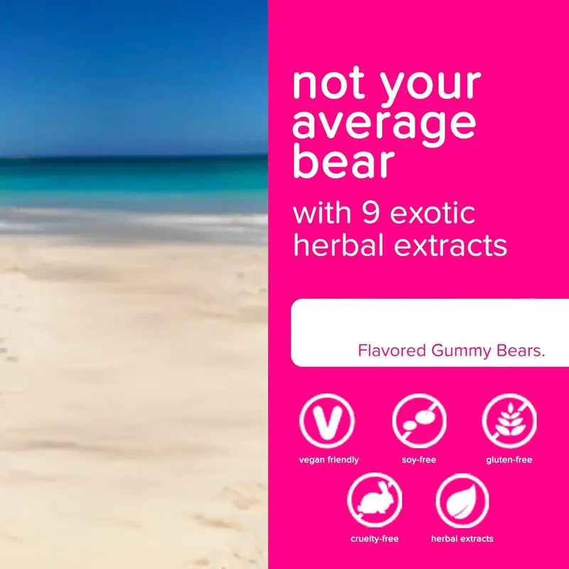 Natural Breast Enhancement | Chest Growth | Breast Gummies | Berry Flavor DEZEN