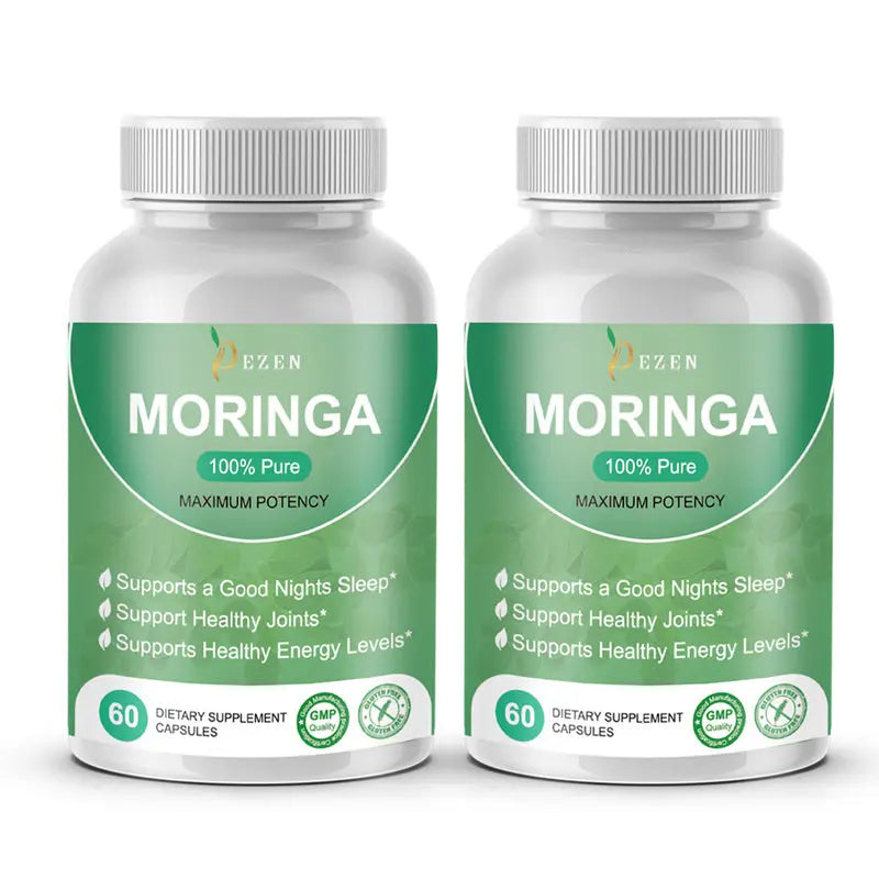 DEZEN Organic Moringa Powder Capsules | Superfood Powder DEZEN