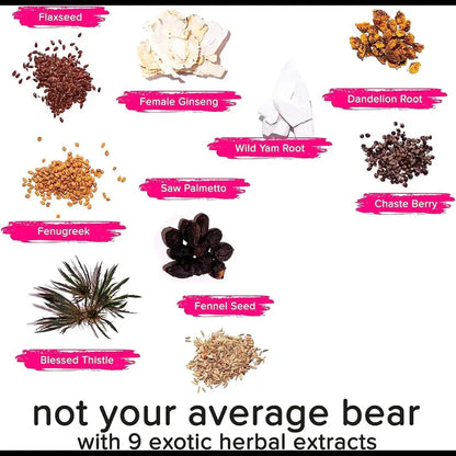 Natural Breast Enhancement | Chest Growth | Breast Gummies | Berry Flavor DEZEN