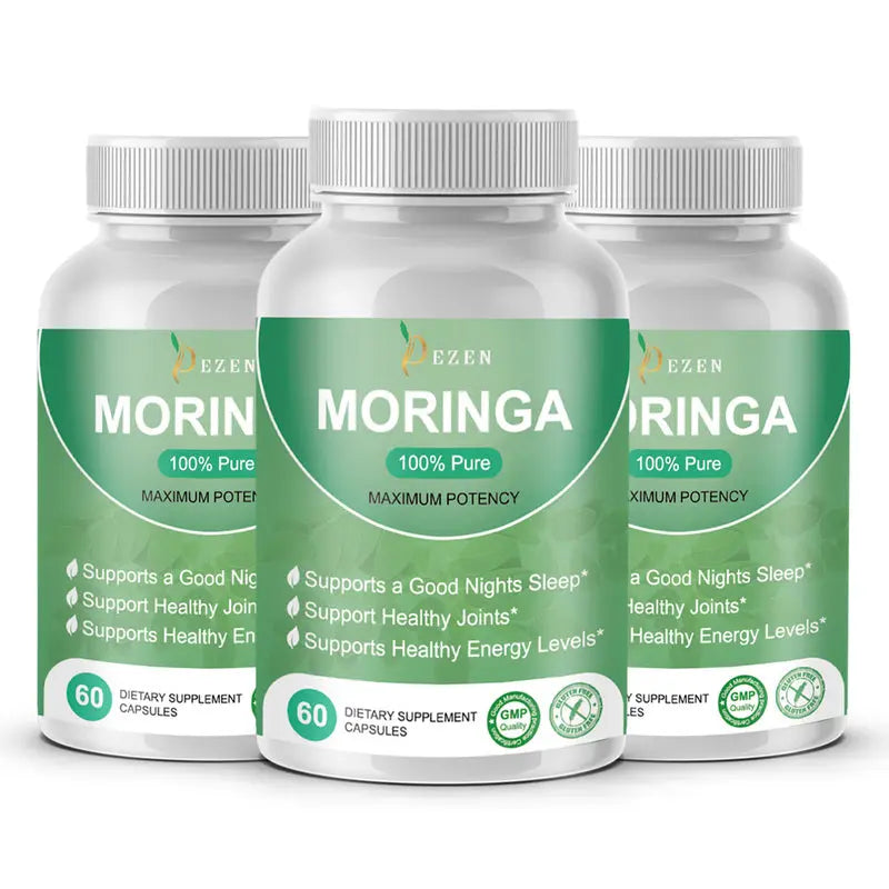 DEZEN Organic Moringa Powder Capsules | Superfood Powder DEZEN