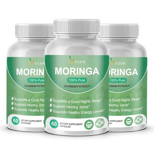 DEZEN Organic Moringa Powder Capsules | Superfood Powder DEZEN
