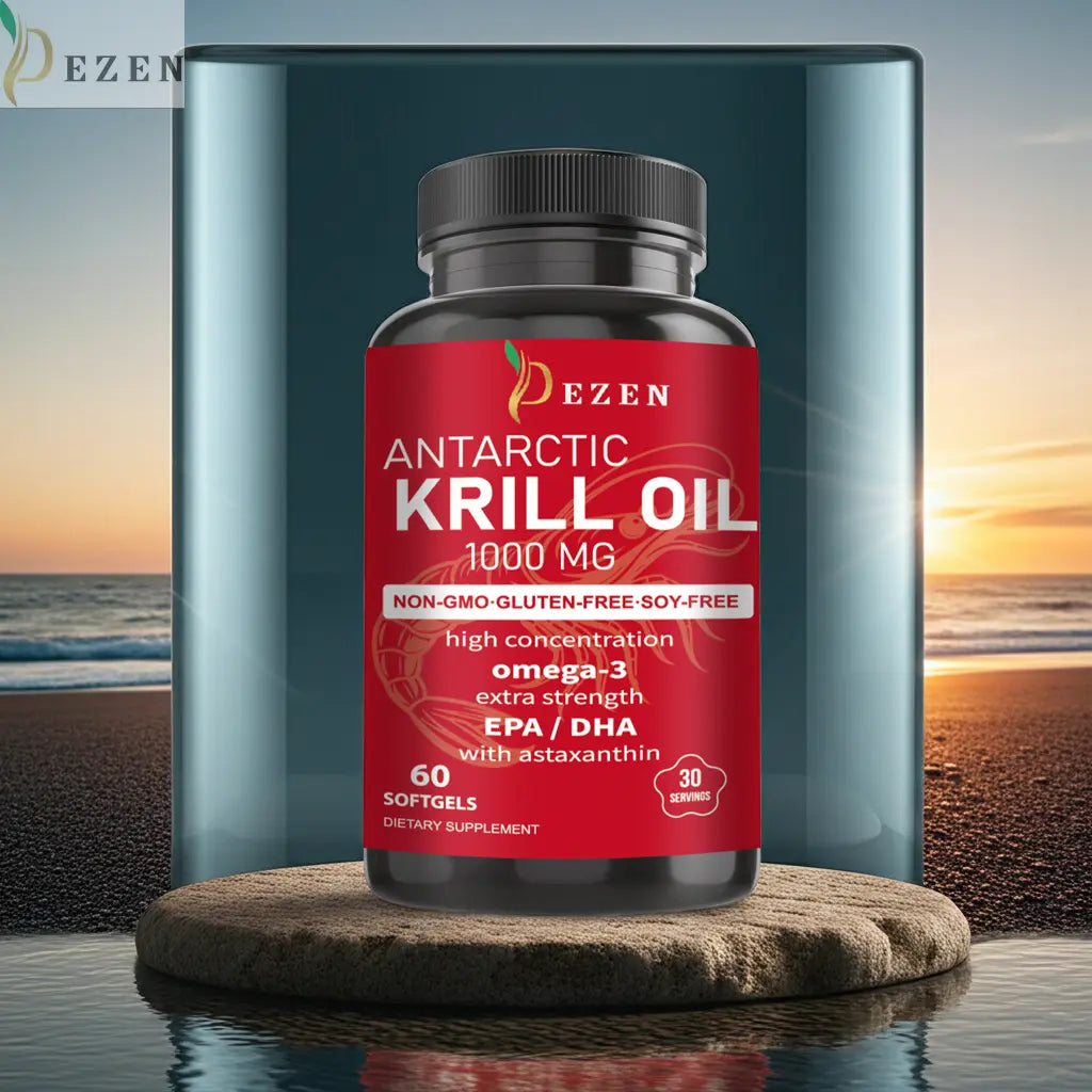 krill oil softgels omega‑3