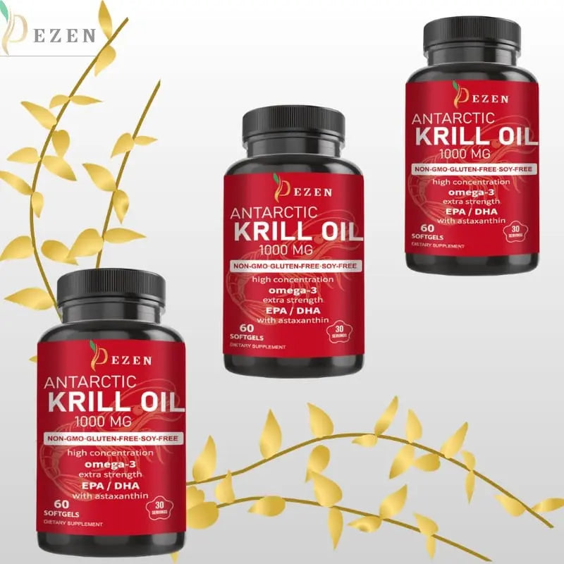 krill oil omega‑3 softgel supplement